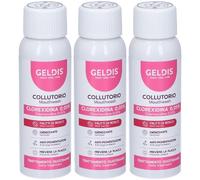 Geldis Collutorio Gusto Frutti di Bosco Clorexidina 0,05% 100ml 3x100
