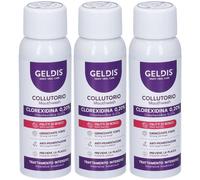 Geldis Collutorio Gusto Frutti di Bosco Clorexidina 0,20% 100 ml 3x100