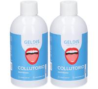 Geldis Collutorio Quotidiano alla Menta Dolce 500 ml 2x500 ml