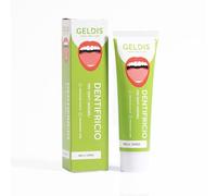 GELDIS Dentifricio Sbiancante Denti Professionale - Remineralizzante per Denti Sensibili, Azione Anticarie, 100% Vegan, 100% Riciclabile, 100 ml