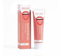 GELDIS Dentifricio Sbiancante Denti Professionale - Remineralizzante per Denti Sensibili, Azione Anticarie, 100% Vegan, 100% Riciclabile, 100 ml