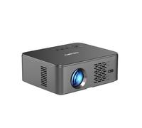 GELEIPU Proiettore Bluetooth 1080P con audio stereo da 10W, supporto video 4K e WIFI 5G, messa a fuoco automatica all'accensione, zoom libero del 50-100%