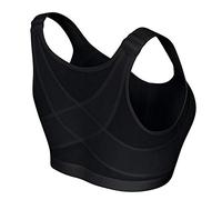 Gelentea - Reggiseno correttore di postura, senza ferretto, supporto posturale, traspirante, con chiusura frontale, da donna, per sport, yoga