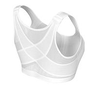 Gelentea - Reggiseno correttore di postura, senza ferretto, supporto posturale, traspirante, con chiusura frontale, da donna, per sport, yoga