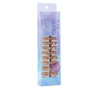 Geli Morbidi Testi Colorati Per Chiodi Colorati 300pcs 3 In1 X Punte Rivestimento Punta Pre-applicata Base Base Coat 1 Passo Falso Pressa Sul Chiodo Un Chiodo