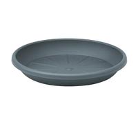 Geli Sottovaso CYLINDRO rotondo in plastica, colore: antracite, diametro: 25 cm