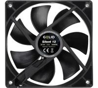 Gelid FN-PX12-11 Ventola per PC case Nero (L x A x P) 120 x 120 x 25 mm