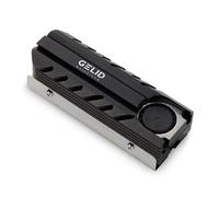Gelid Solutions Icecap PRO M.2 SSD, adatto a tutti gli SSD M.2 tipo 2280, ventola PWM, 12000 giri/min, 20x20x6mm, nero