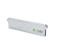 Gelid Solutions IceRock: supporto DDR3/DDR4 e DDR5, realizzato in alluminio, design leggero, color argento.
