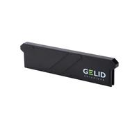 Gelid Solutions IceRock - Ventola per memoria, compatibile con DDR3/DDR4 e DDR5, realizzata in alluminio, design leggero, nera