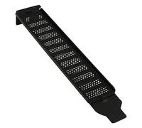 GELID SOLUTIONS SL-PCI-01-A Coperchio Slot PCI, Acciaio, Nero, 120,5 x 21,7 x 15,6