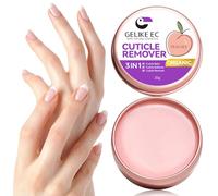 gelike ec Crema per cuticole da donna: melograno naturale ammorbidente per rimuovere le cuticole da uomo, per levigare, riparare, ringiovanire, rafforzare e idratare le cuticole