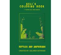 GELI'S COLORING BOOK - REPTILES AND AMPHIBIANS