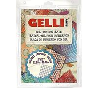 Gelli Arts GL013964721027 Piastra di stampa gel, 22,9 x 30,5 cm, trasparente
