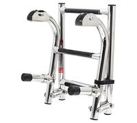 Geloo 3 Step Pieghevole in Acciaio Inox Barca Scala