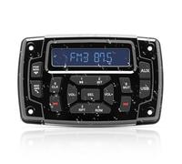 Geloo Barca Marine Stereo Impermeabile Lettore MP3 AM/FM Radio Nautica per barca, Stereo Media Ricevitore Yacht Funzione di Chiamata in Vivavoce per Barche, Yacht Marine