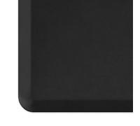 GelPro Anti-Fatigue Designer Comfort Kitchen Floor Mat, 20x48”, Leather Grain Jet Stain Resistant Surface with 3/4” Thick Ergo-Foam Core for Health And Wellness