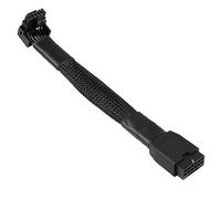 GELRHONR Cavo di prolunga di alimentazione GPU 90 gradi, 12VHPWR PCIe 5.0 16 pin (12 + 4) femmina a maschio per scheda grafica rtx 4070 4080 4090 4070ti 4080ti gpu-5,3in (tipo B)