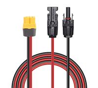 GELRHONR Connettore del Pannello Solare a XT60 Cavo Adattatore 12AWG 1.5m, per RV Portatile Centrale Elettrica Generatore - 4.9Ft