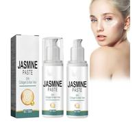 Gelsomino Pomata Occhiaie, Gelsomino Unguento, Unguento Attivo Al Gelsomino, Riduce Borse e Linee Sottili, Crema Sotto Gli Occhi Per Uomini e Donne, Lascia Scomparire Rughe e Occhiaie (2 Pezzo)