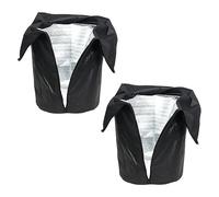 GeluEla 2 protezioni termiche per piante, protezione termica per piante, protezione invernale per piante in vaso, protezione antigelo con coulisse e chiusura lampo, per piante in vaso, arbusti, alberi