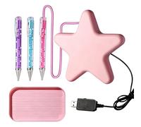 Gem Applicator Pen - Electric Rhinestone Tool for Creative Use | Ergonomic Grip featuring Multi-Size Bead Compatibility & Easy Handling for DIY Projects, Home Decor, Holiday Crafts and Beginners