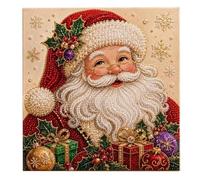 Gem Art Kits for Adults DIY Funny - Christmas Decor with Frame Set 3D Pearl