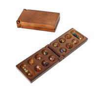 Gem Chesses Gioco da tavolo in legno for adulti pieghevole chess | Giochi di strategia di viaggio for potenziare la logica
