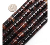 gem-inside 8 x 12 mm con agata verde per gioielli rendendo perline ciondolo collana 38,1 cm 6x12mm 02