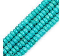 Gem-Inside - Perline Heishi a rondella, 3 x 6 mm, per bracciali, collane, gioielli, fai da te, progetti artigianali, filo da 38,1 cm