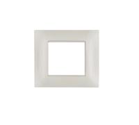 gem PLACCA 2P SABBIA PVC COMPATIBILE VIMAR PLANA