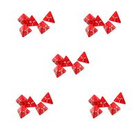 Gem, set di dadi poliedrici multifacciali D4 D&D TRPG Cup Games, confezione da 25