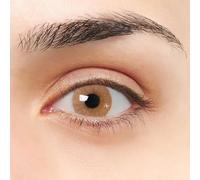 Gema VIP Lenti a contatto colorate Verdi e Marroni design naturale 2 pezzi Annuali - Kit con porta lenti a contatto, pinzette e ventosa in silicone - Senza correzione 0.00 diottrie