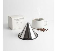 gemaechlich - Filtro da caffè in acciaio inox, riutilizzabile, permanente per Chemex & V60, filtro manuale, senza carta e lavabile in lavastoviglie, gusto chiaro come carta, sostenibile, 2-4 tazze