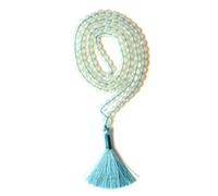 Gemaltic Healing Crystals Jap Mala 108 perline 6 mm sfaccettato gemma mala collana 69 cm circa per meditazione, preghiera, yoga, guarigione Reiki cristallo e rosario uso (pietra del sole multicolore)