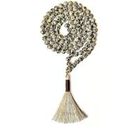 Gemaltic Healing Crystals Jap Mala 108 perline 6 mm sfaccettato gemma mala collana 69 cm circa per meditazione, preghiera, yoga, guarigione Reiki cristallo e rosario uso