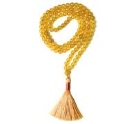 Gemaltic Healing Crystals Jap Mala 108 perline 6 mm sfaccettato gemma mala collana 69 cm circa per meditazione, preghiera, yoga, guarigione Reiki cristallo e rosario uso