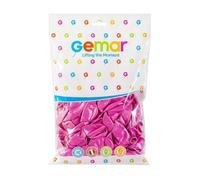 Gemar Palloncini Colore Rosa Perlato 10 Pollici 26 cm Diametro 100 Pz. Puro Lattice