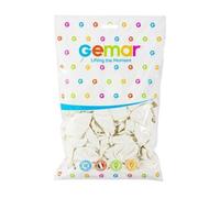 Gemar Palloncini in Lattice 10" Colore Bianco Pastello CONF.100pz