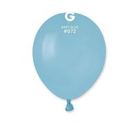 Gemar Palloncini in Lattice 5" Colore Azzurro Baby CONF.100 pz