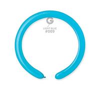 Gemar- Palloncini Modellabili, Colore Azzurro, D4/09