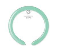 Gemar Palloncini MODELLABILI Q260 Colore Verde Menta CONF.100 pz.