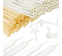 Gemar Palloncini Transparenzi Modellabili - 200 PCS Biodegradabili Lunghe per Matrimonio, Animali, Balloon Magic