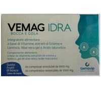 Gemavip VEMAG IDRA BOCCA GOLA FRUTTI DI BOSCO 40 COMPRESSE OROSOLUBILI