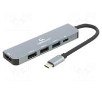 GEMBIRD A-CM-COMBO5-03 Hub USB