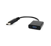 Gembird A-DPM-VGAF-02 Displayport VGA Black Cable Adapter - Adapter for Cable (D