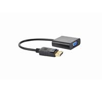 Gembird A-DPM-VGAF-02 Displayport VGA Nero Adattatore cavo - Adattatore per cavo (Displayport, VGA, nero)