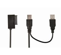 Gembird Adapter USB(M)+Power -> SATA Slim SSD (na kablu)