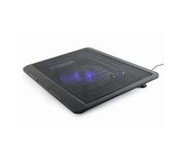 Base per notebook 15" - con ventola - stand nero