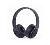 GEMBIRD BHP-LED-01 CUFFIE BLUETOOTH, Nero